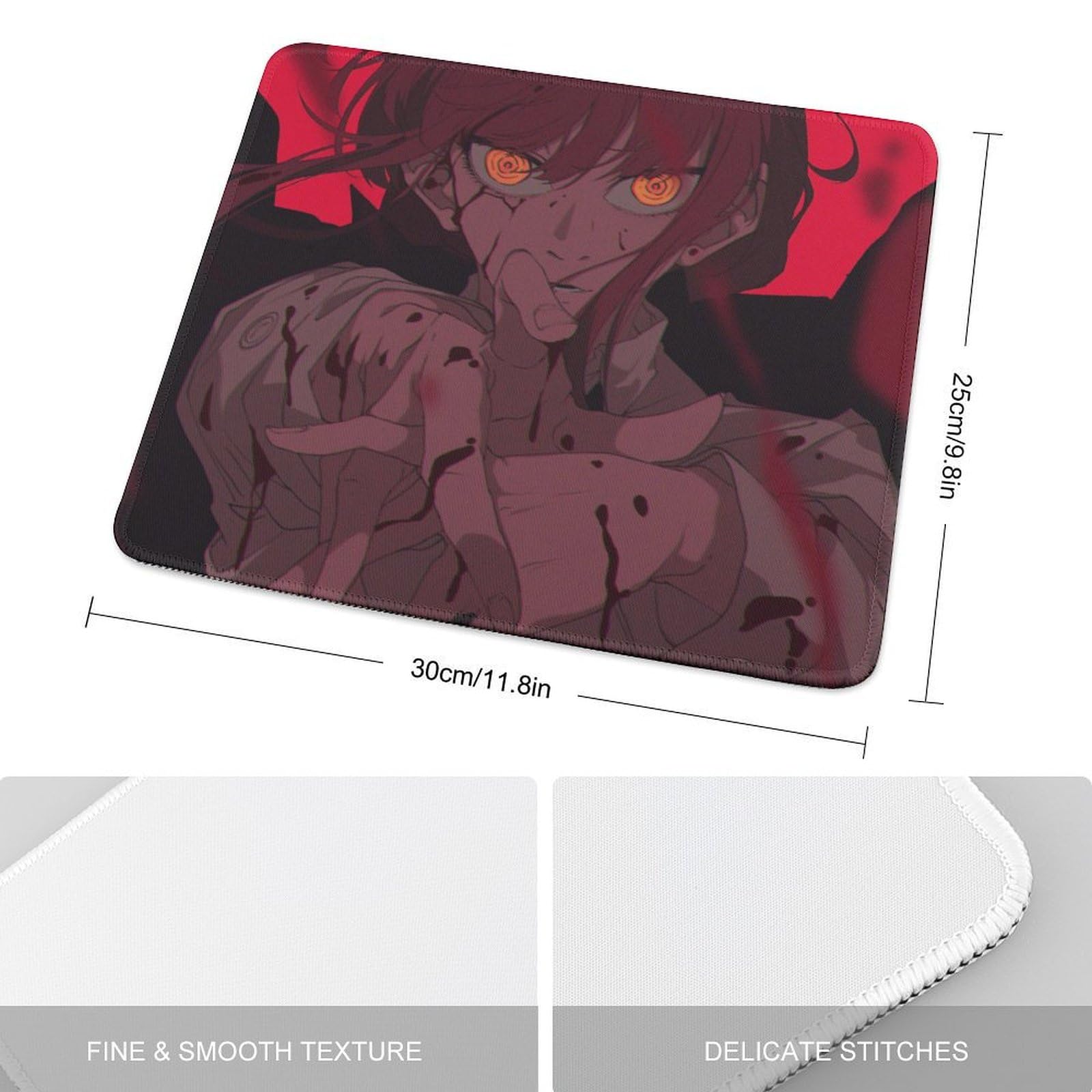 チェーンソーマン　マキマ　マウスパッド　台湾限定　海外公式 71jz1TeJ14L._AC_UF350,